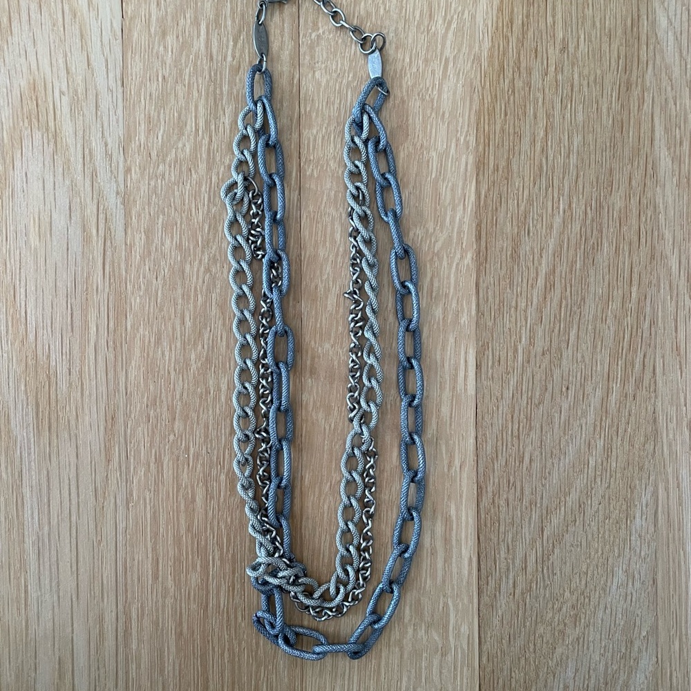 Sabika Botanic 3 chain necklace from summer 14 collection.